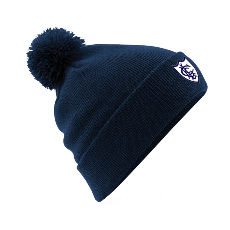 LONG LEE CC Original Pom Pom Beanie : Navy